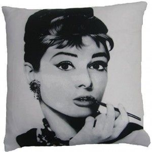 Cushion - Movie Star - Audrey Hepburn