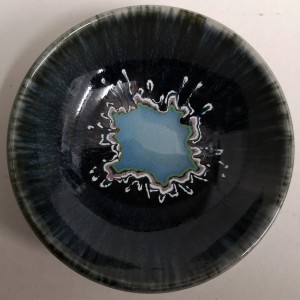 Highland Stoneware - Agate Blue - Geo Dish 01