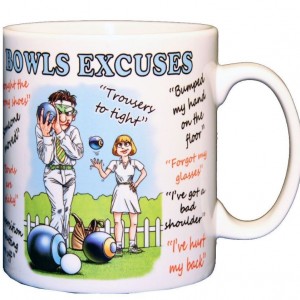 Mug - Bowls Excuses 01
