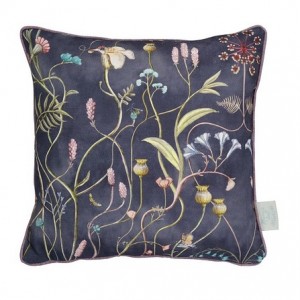 Cushion - The Wild Flower Garden Nightshadow Cushion Front 03